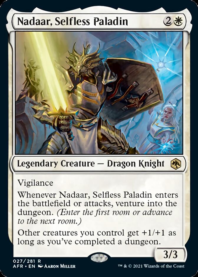 Nadaar, Selfless Paladin [Dungeons & Dragons: Adventures in the Forgotten Realms] | D20 Games