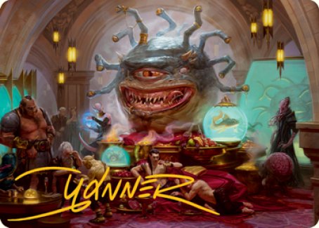 Xanathar, Guild Kingpin Art Card (Gold-Stamped Signature) [Dungeons & Dragons: Adventures in the Forgotten Realms Art Series] | D20 Games