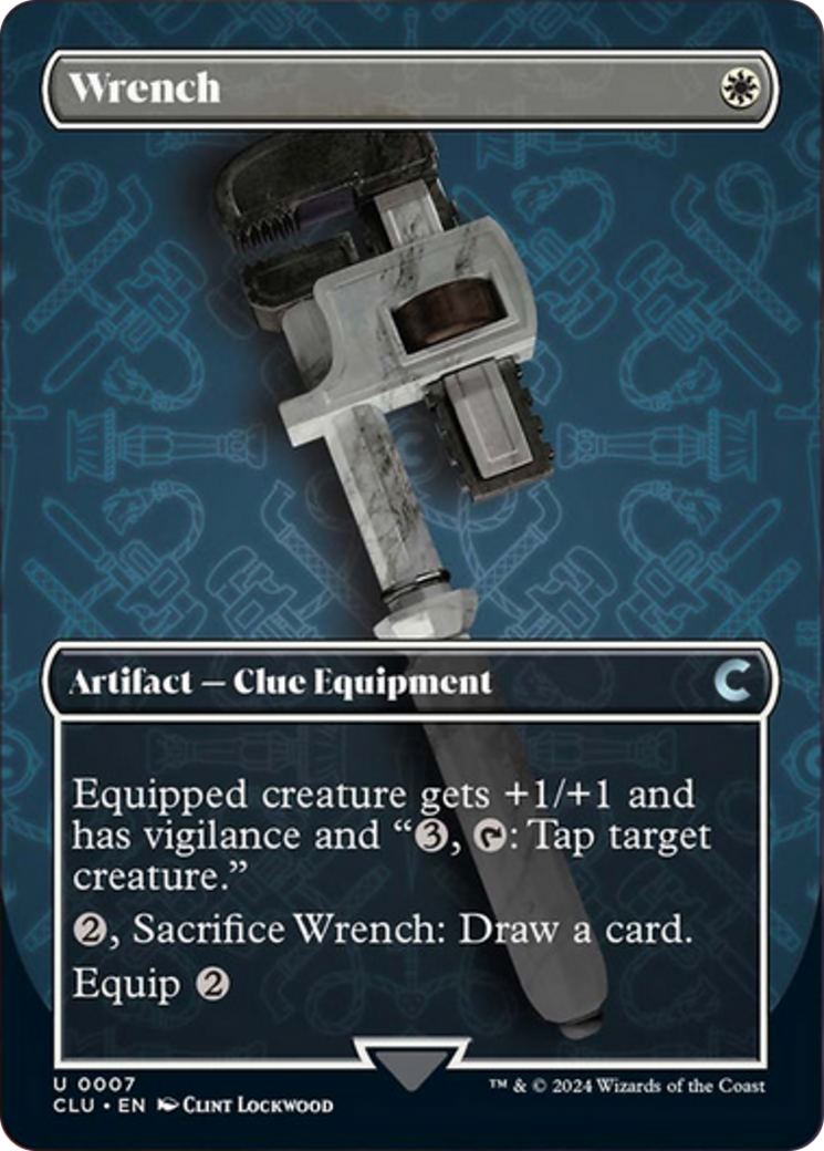 Wrench (Borderless) [Ravnica: Clue Edition] | D20 Games