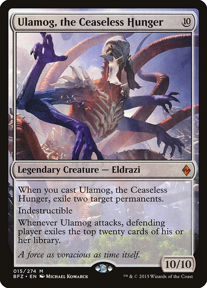 Ulamog, the Ceaseless Hunger [Battle for Zendikar] | D20 Games