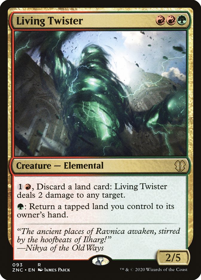 Living Twister [Zendikar Rising Commander] | D20 Games