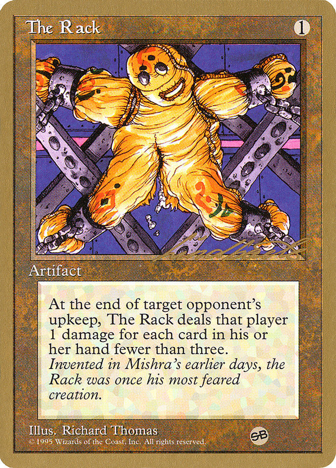 The Rack (Leon Lindback) (SB) [Pro Tour Collector Set] | D20 Games