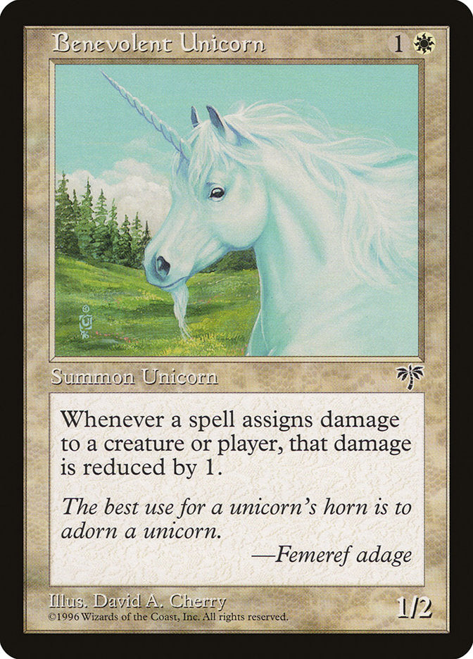 Benevolent Unicorn [Mirage] | D20 Games