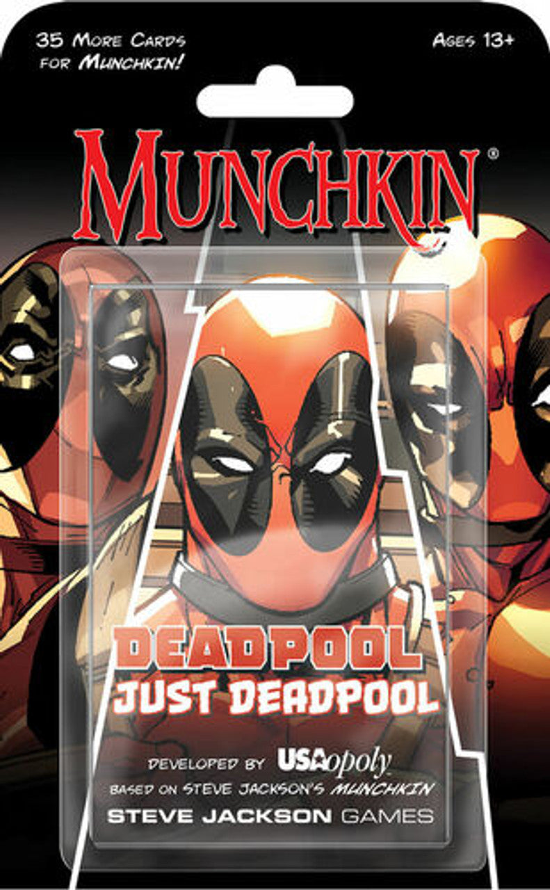 Munchkin Just Deadpool Booster Pack | D20 Games