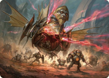 Liberator, Urza's Battlethopter Art Card [The Brothers' War Art Series] | D20 Games