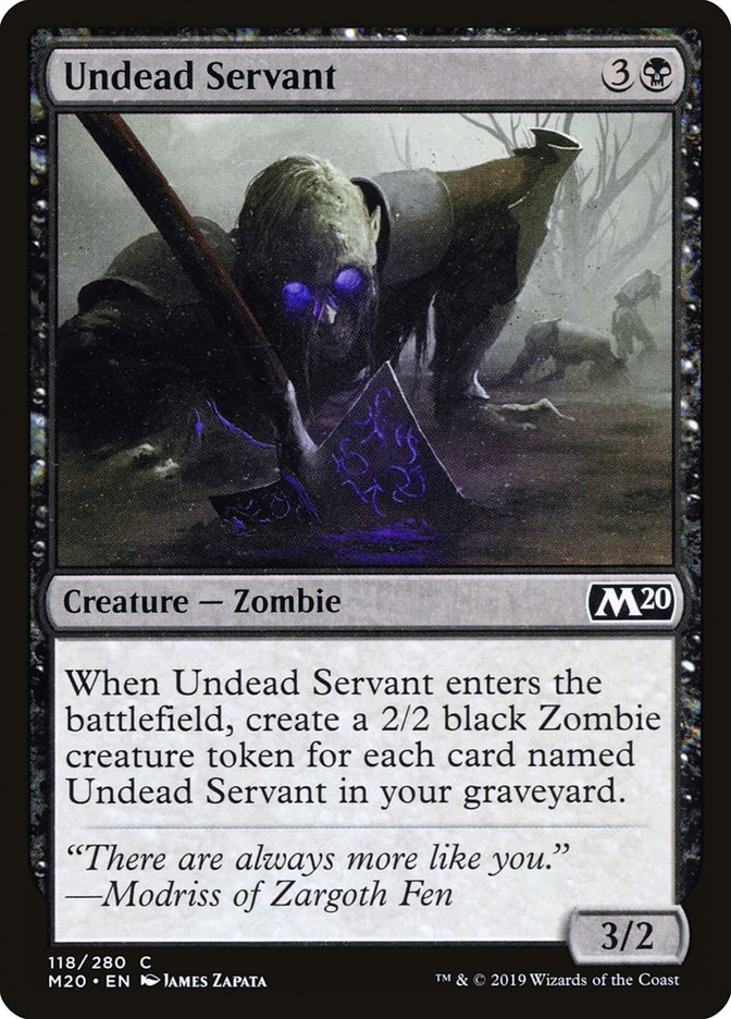 Undead Servant [Core Set 2020] | D20 Games