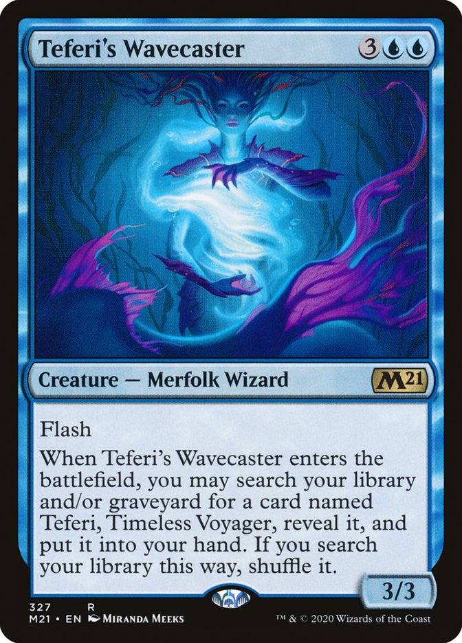 Teferi's Wavecaster [Core Set 2021] | D20 Games