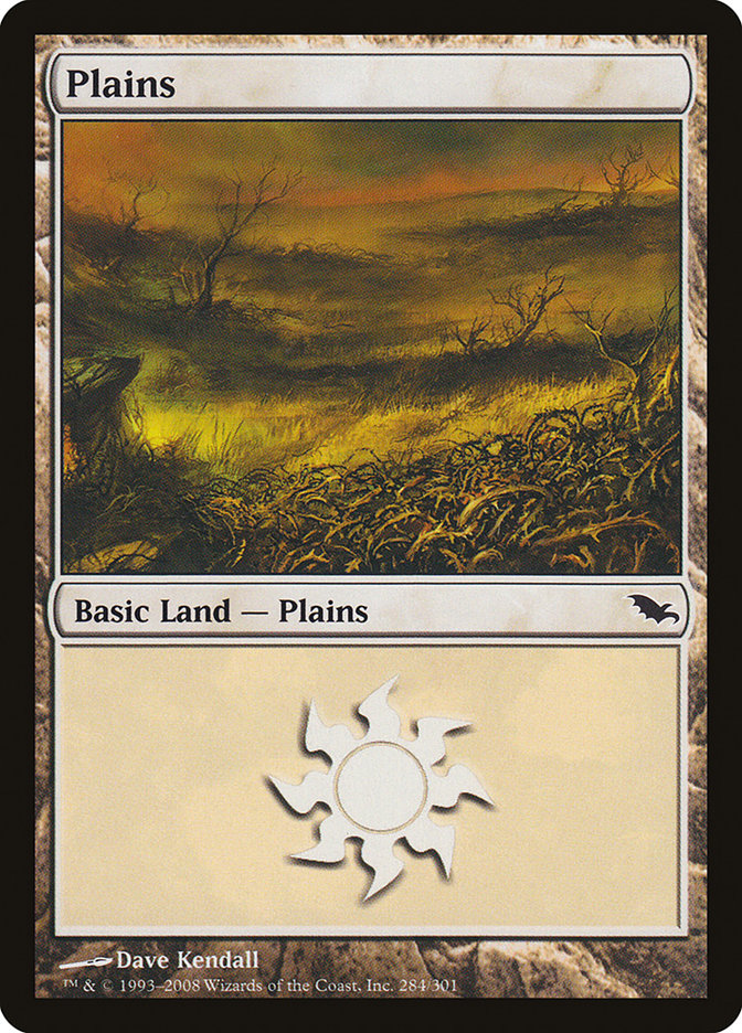 Plains (284) [Shadowmoor] | D20 Games