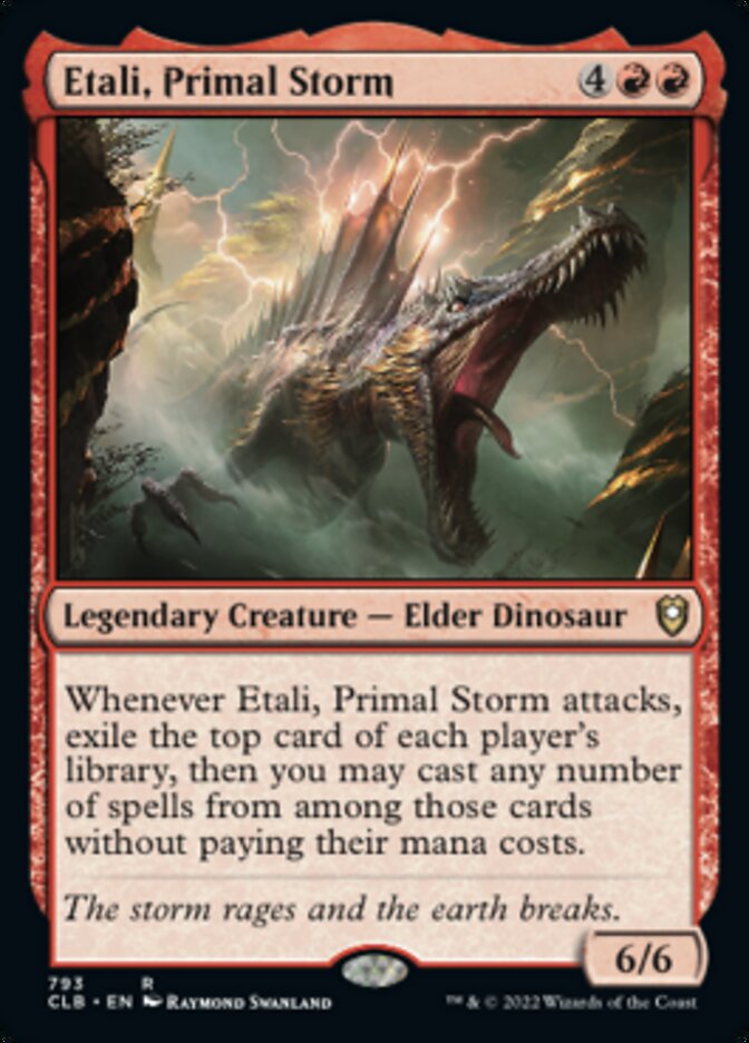 Etali, Primal Storm [Commander Legends: Battle for Baldur's Gate] | D20 Games