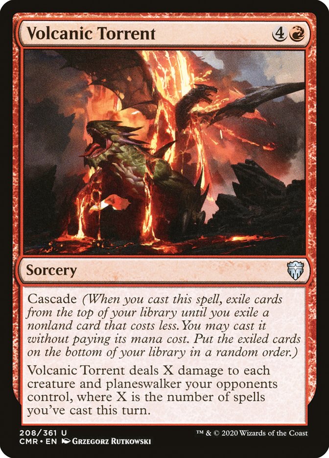 Volcanic Torrent [Commander Legends] | D20 Games