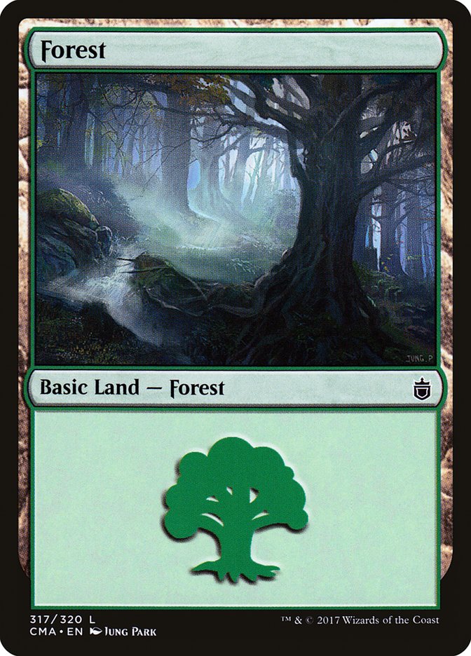 Forest (317) [Commander Anthology] | D20 Games