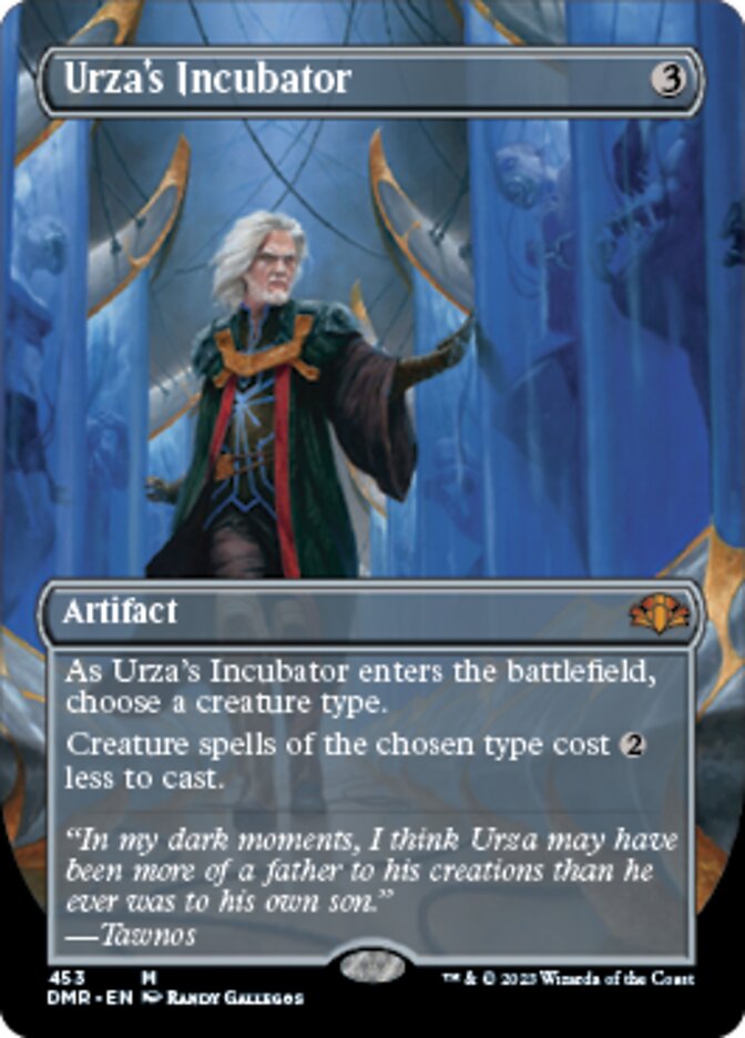 Urza's Incubator (Borderless Alternate Art) [Dominaria Remastered] | D20 Games