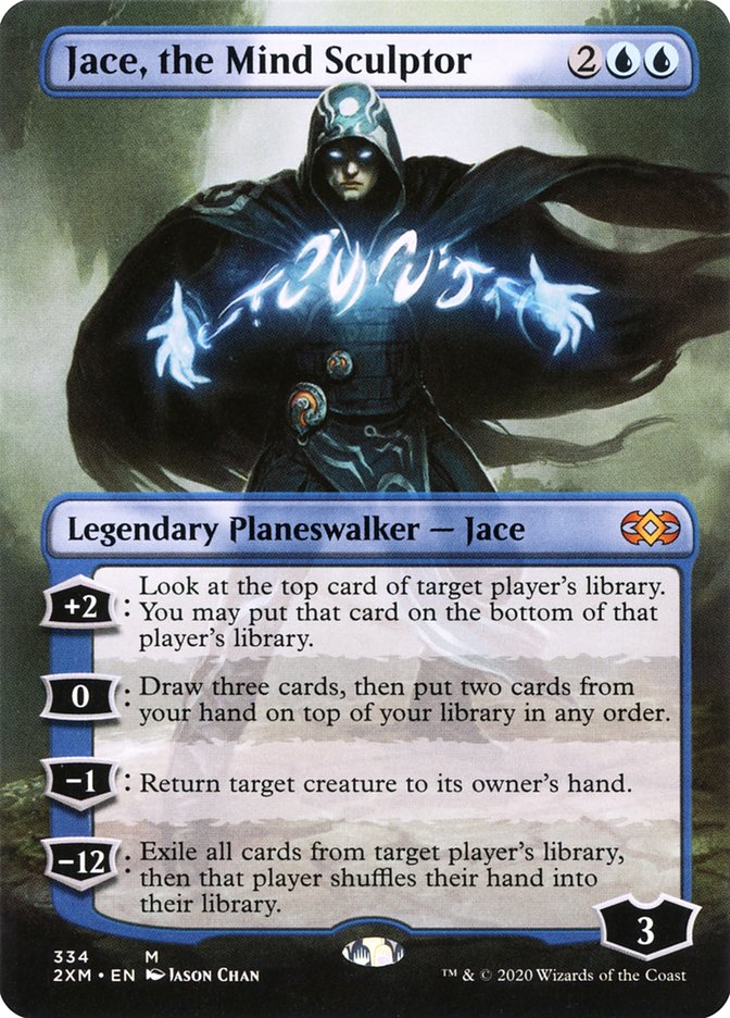 Jace, the Mind Sculptor (Toppers) [Double Masters Extended Art] | D20 Games