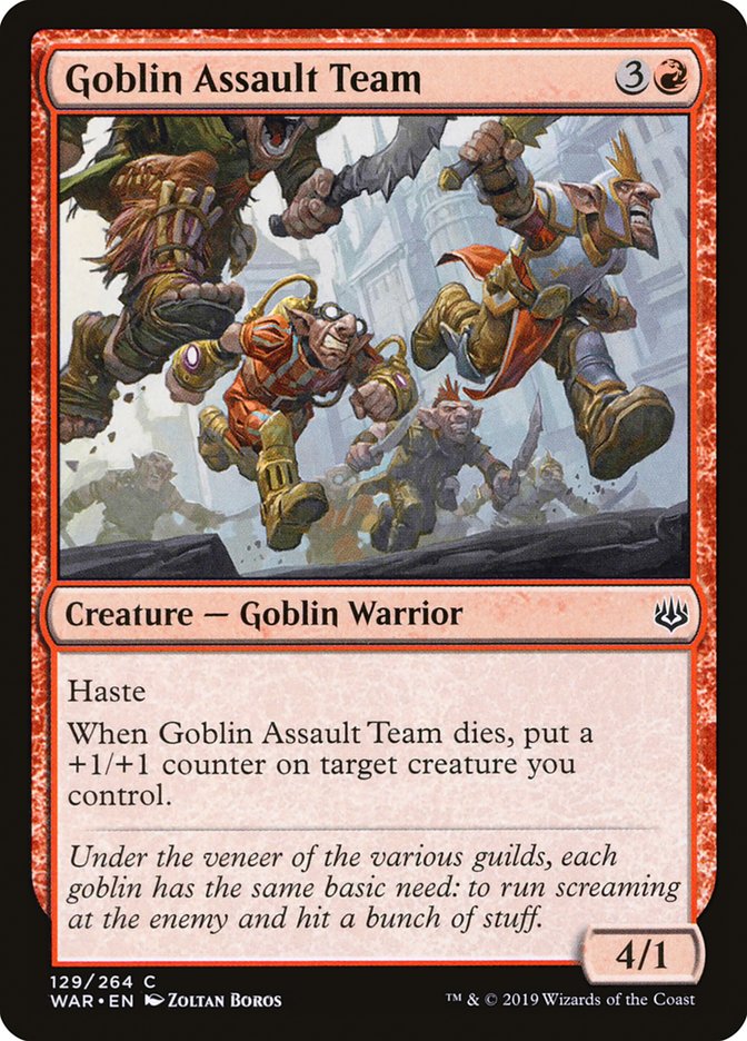 Goblin Assault Team [War of the Spark] | D20 Games