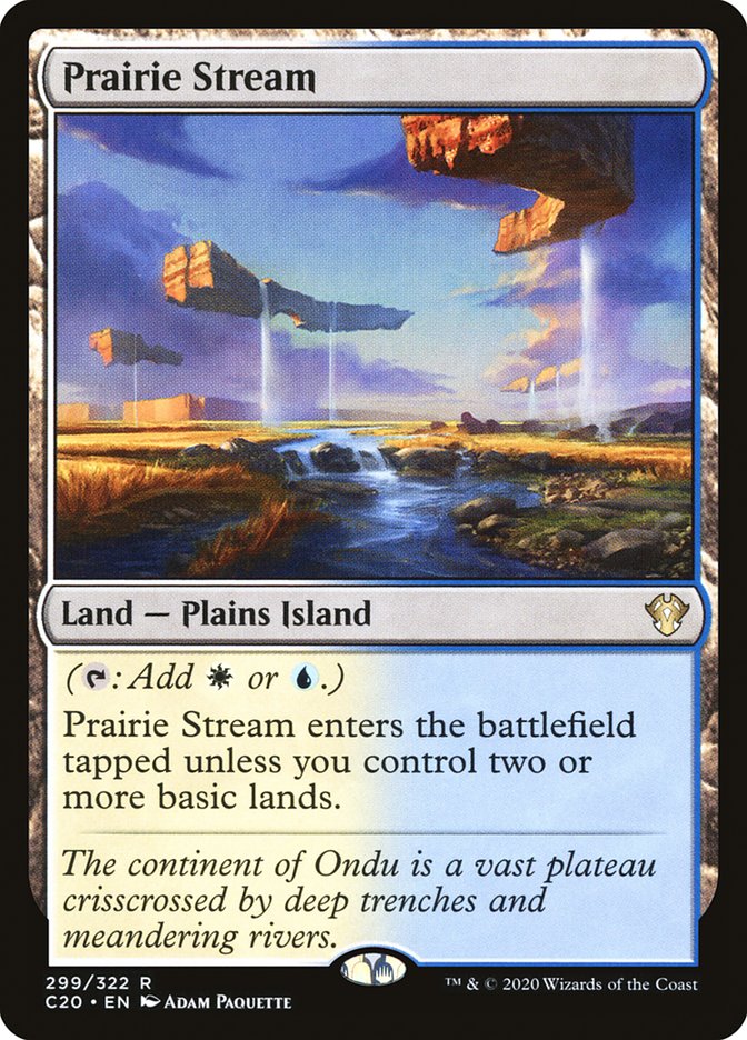 Prairie Stream [Commander 2020] | D20 Games