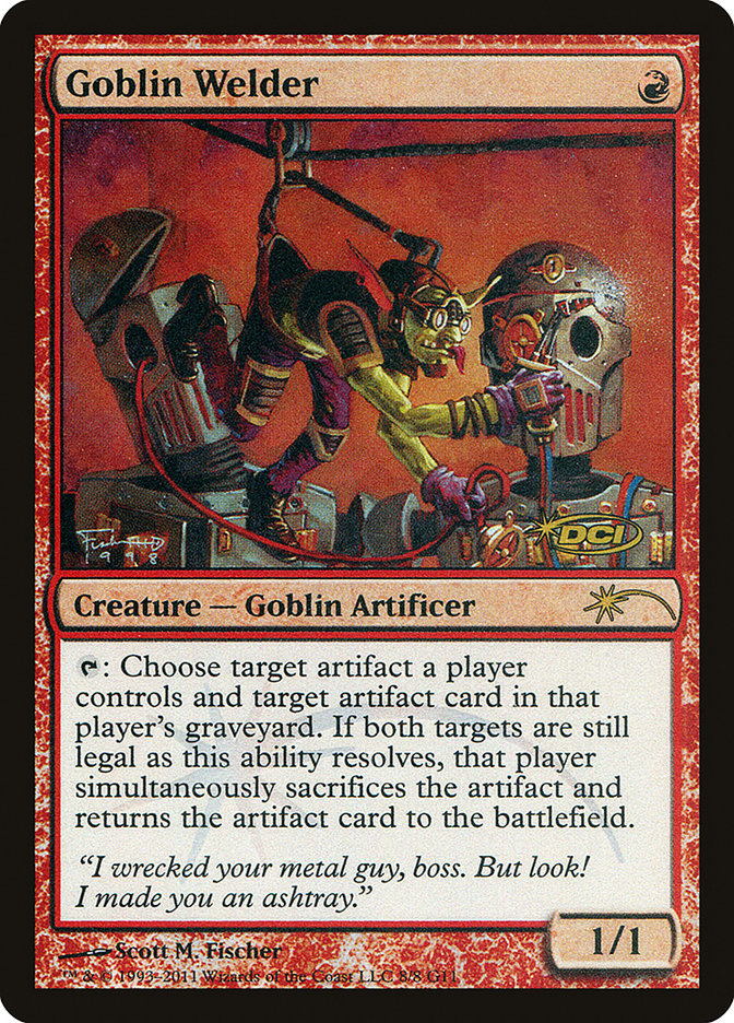 Goblin Welder [Judge Gift Cards 2011] | D20 Games