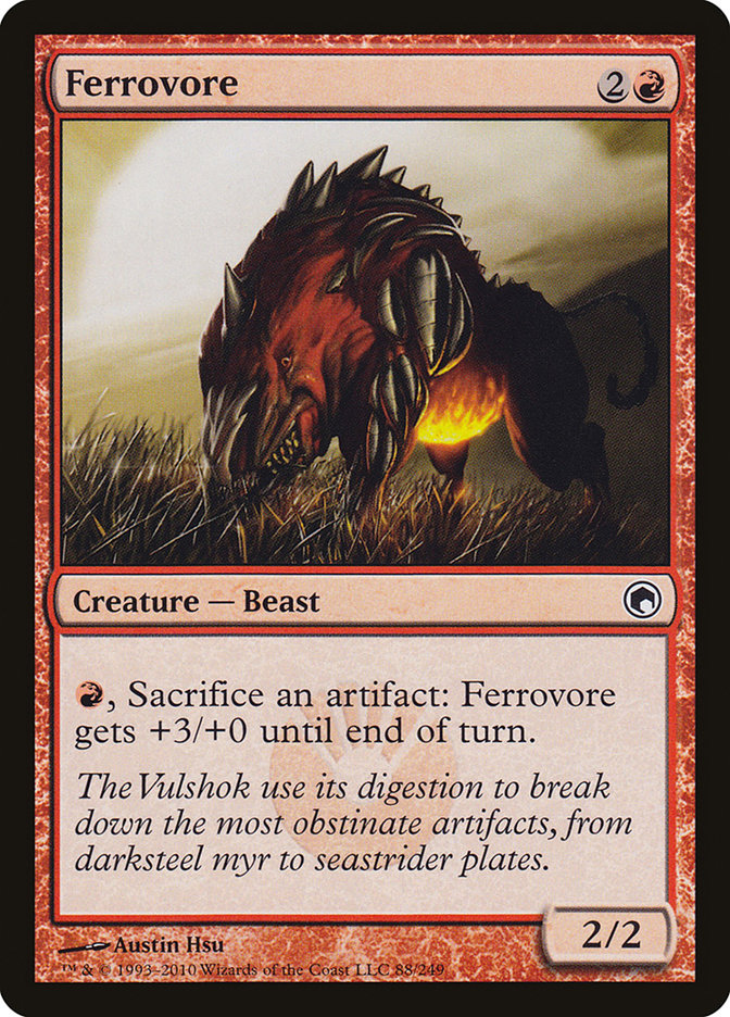 Ferrovore [Scars of Mirrodin] | D20 Games