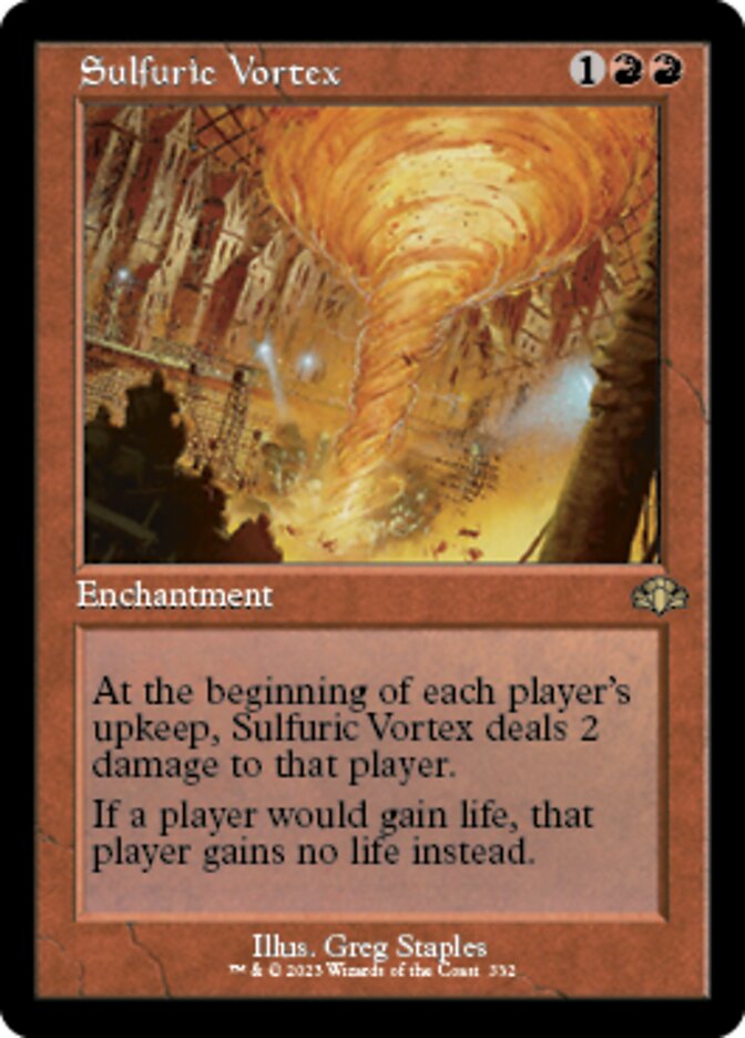 Sulfuric Vortex (Retro) [Dominaria Remastered] | D20 Games