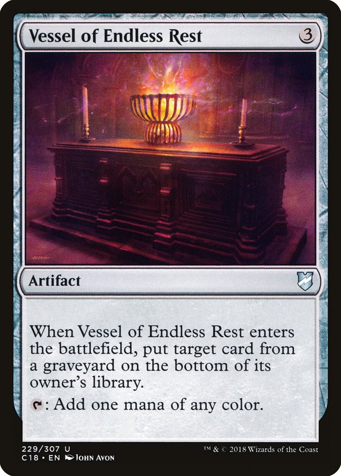 Vessel of Endless Rest [Commander 2018] | D20 Games
