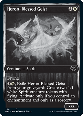 Heron-Blessed Geist [Innistrad: Double Feature] | D20 Games