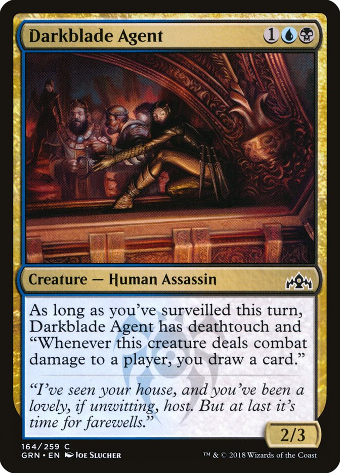 Darkblade Agent [Guilds of Ravnica] | D20 Games