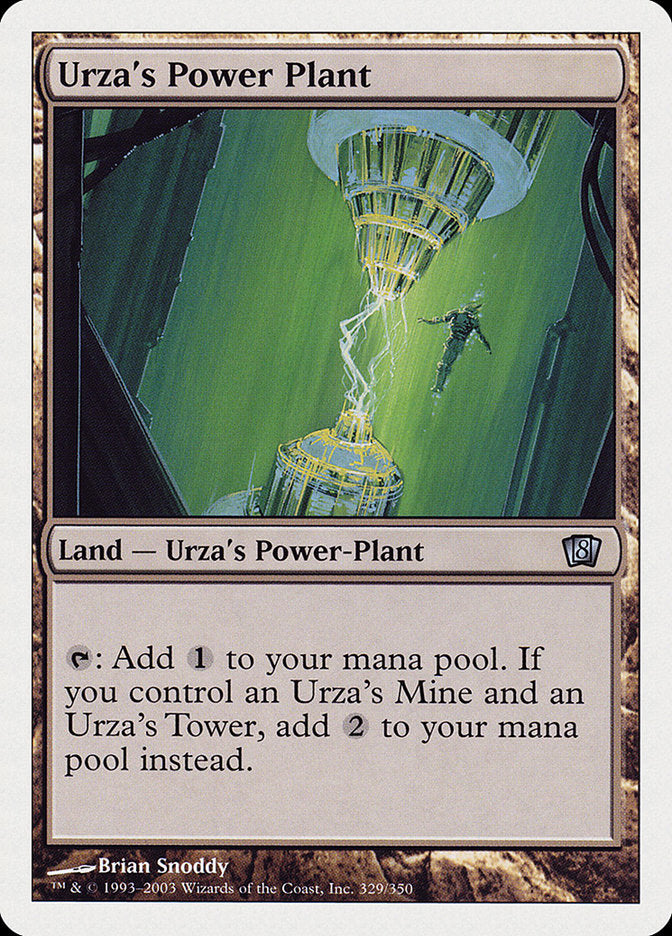 Urza's Power Plant [Eighth Edition] | D20 Games