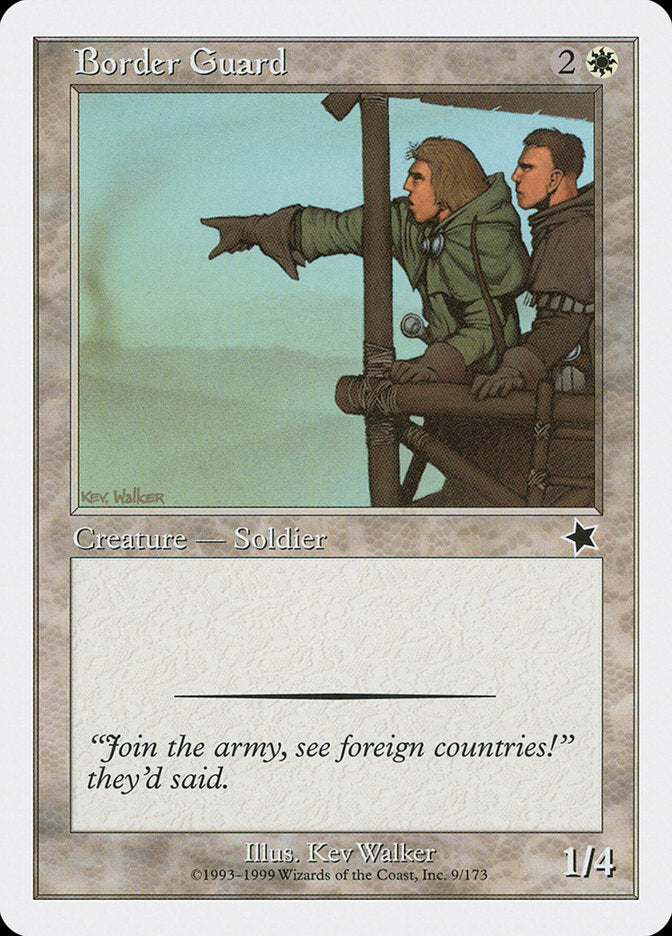 Border Guard [Starter 1999] | D20 Games