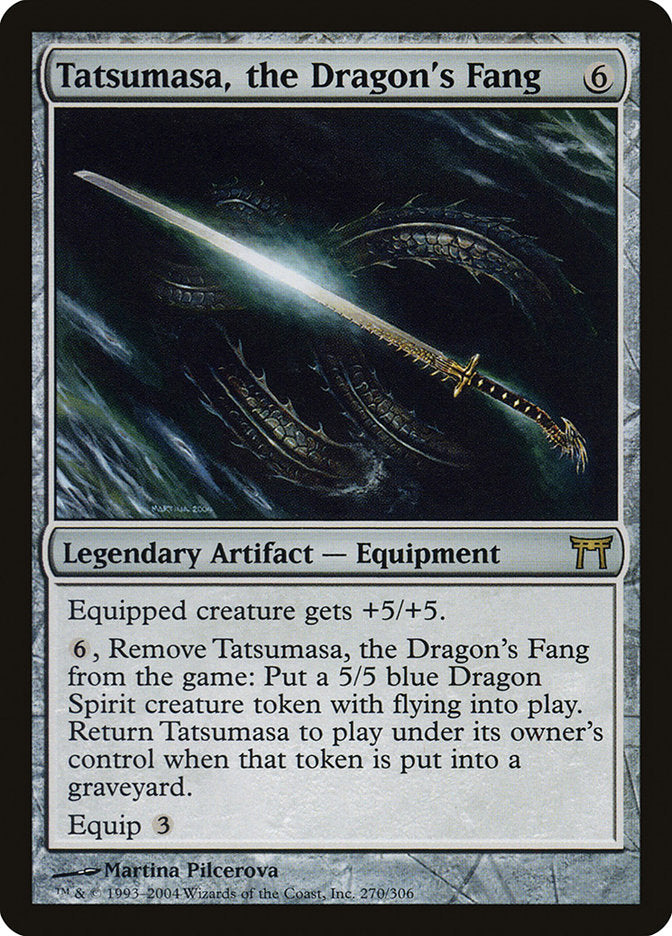 Tatsumasa, the Dragon's Fang [Champions of Kamigawa] | D20 Games