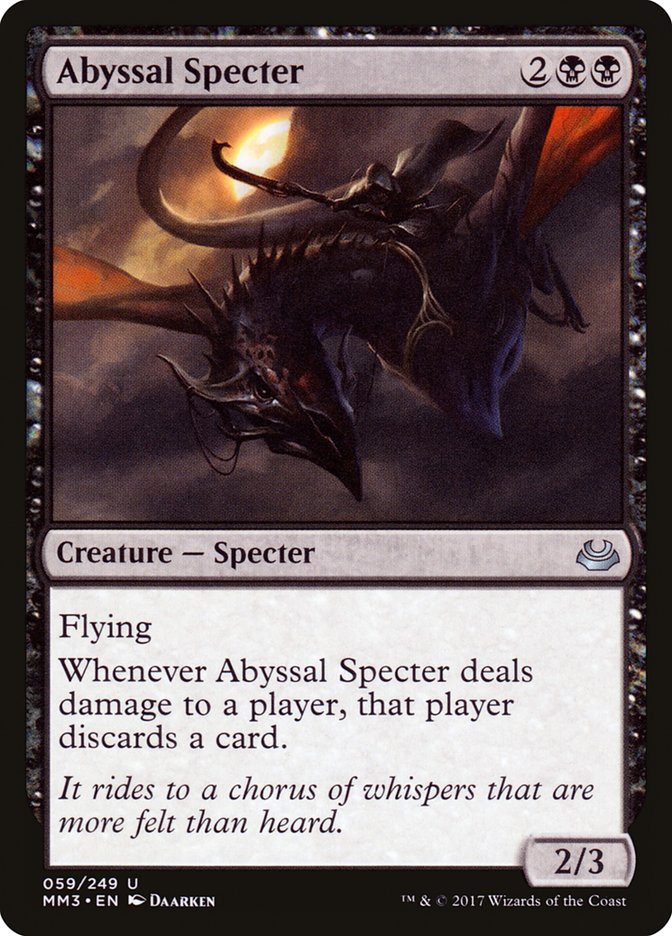 Abyssal Specter [Modern Masters 2017] | D20 Games