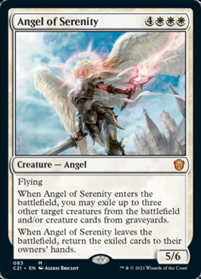Angel of Serenity [Commander 2021] | D20 Games