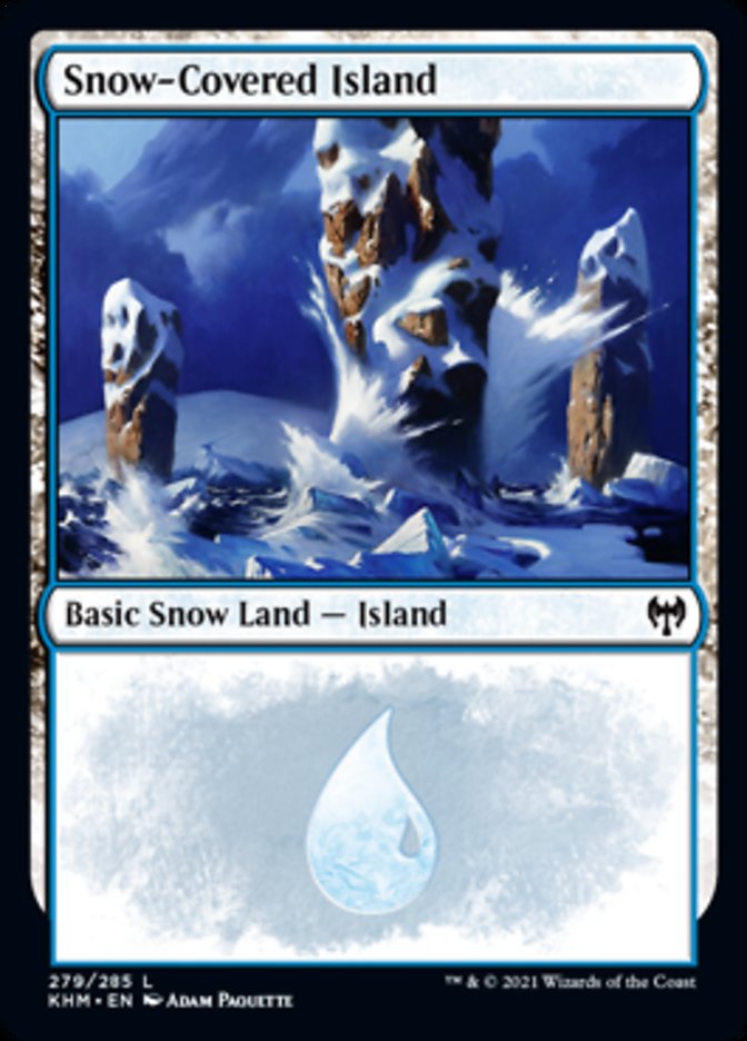 Snow-Covered Island (279) [Kaldheim] | D20 Games