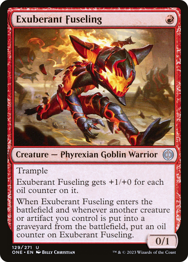 Exuberant Fuseling [Phyrexia: All Will Be One] | D20 Games