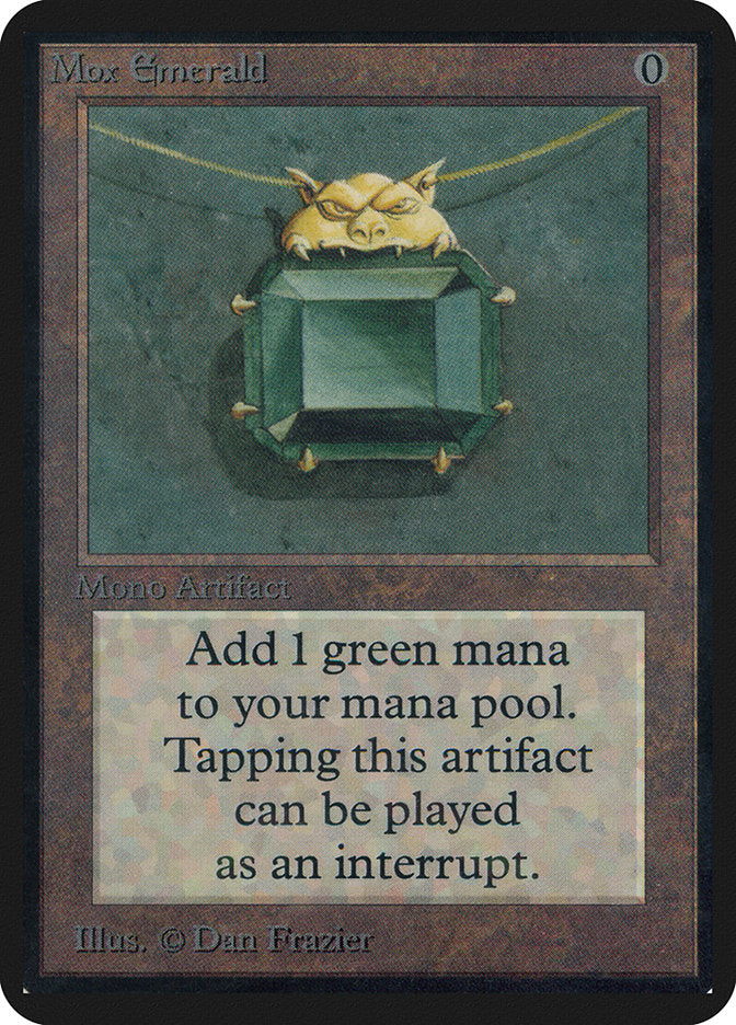 Mox Emerald [Limited Edition Alpha] | D20 Games