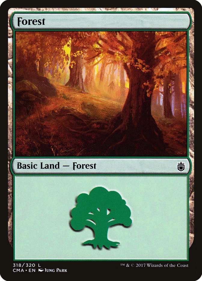 Forest (318) [Commander Anthology] | D20 Games