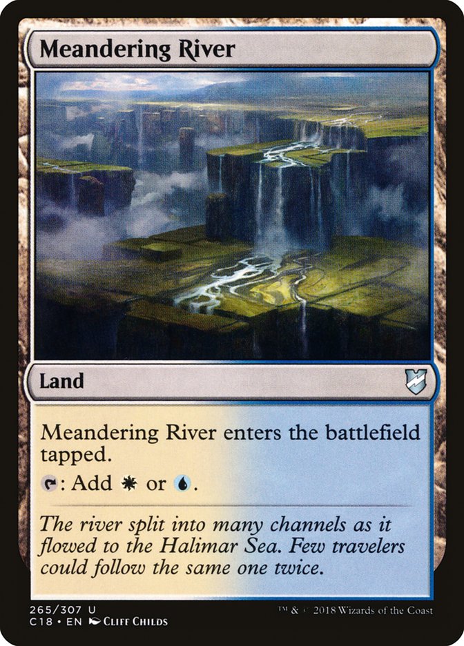 Meandering River [Commander 2018] | D20 Games