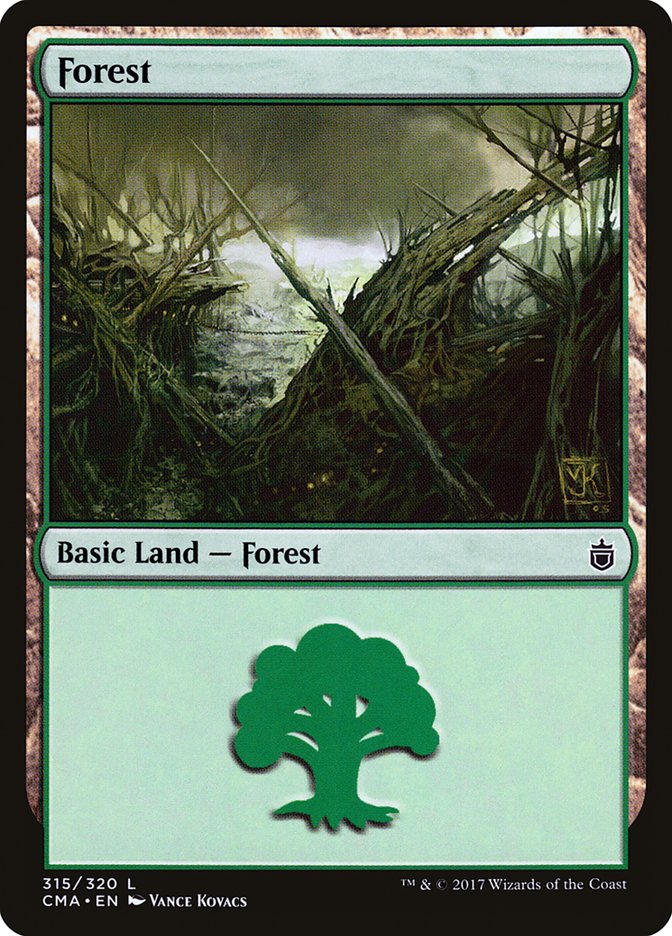 Forest (315) [Commander Anthology] | D20 Games