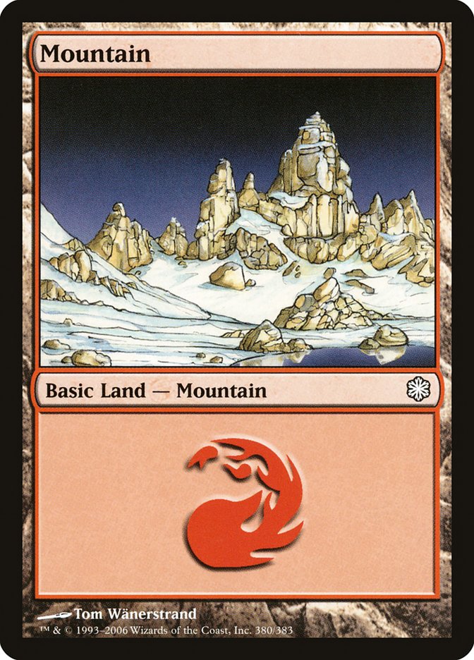 Mountain (380) [Coldsnap Theme Decks] | D20 Games