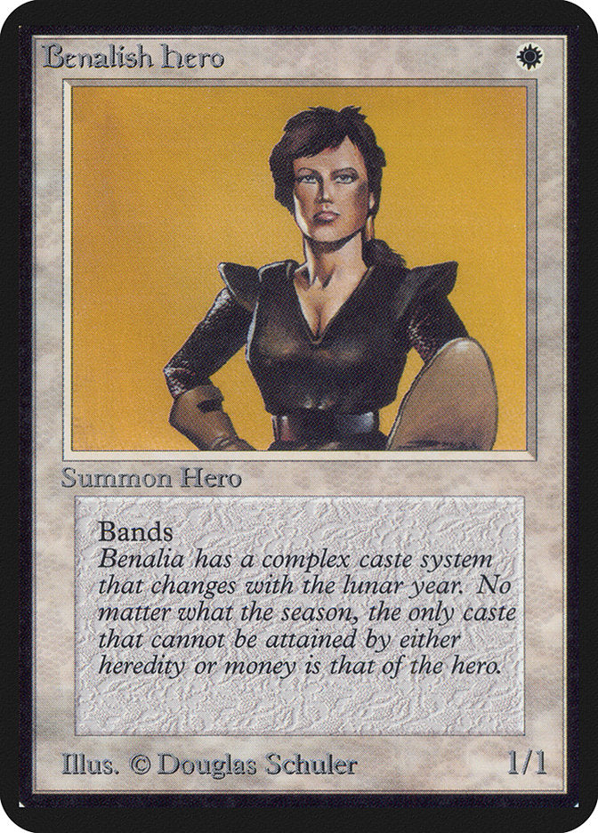 Benalish Hero [Limited Edition Alpha] | D20 Games