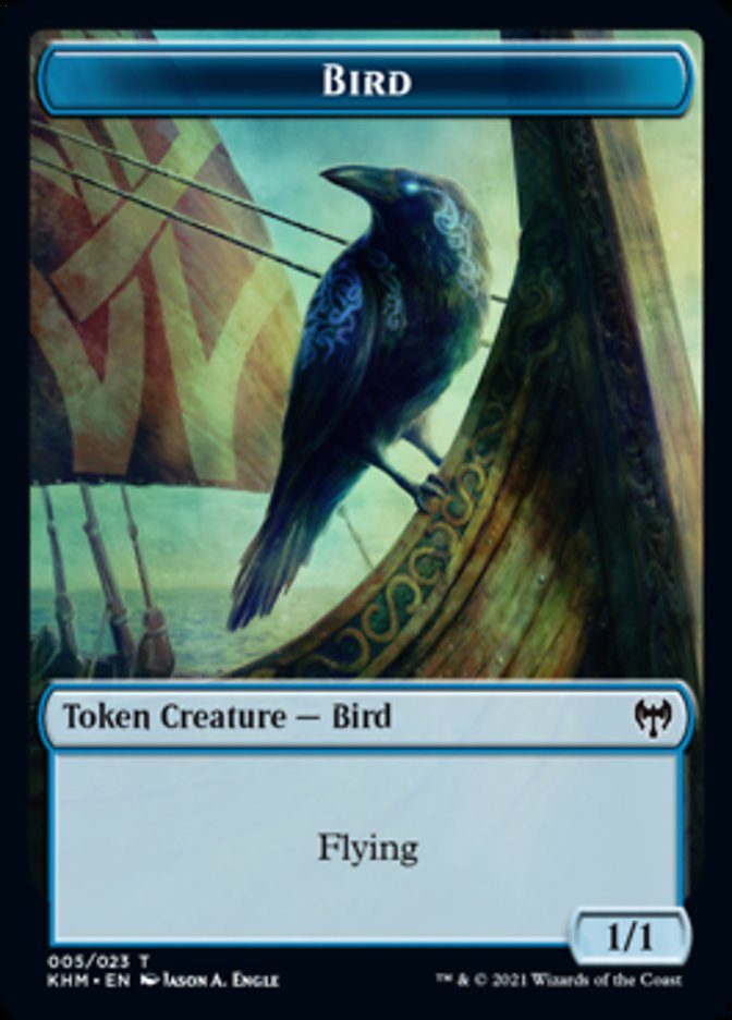 Bird [Kaldheim Tokens] | D20 Games