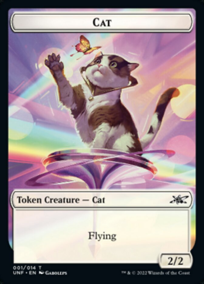 Cat Token [Unfinity Tokens] | D20 Games