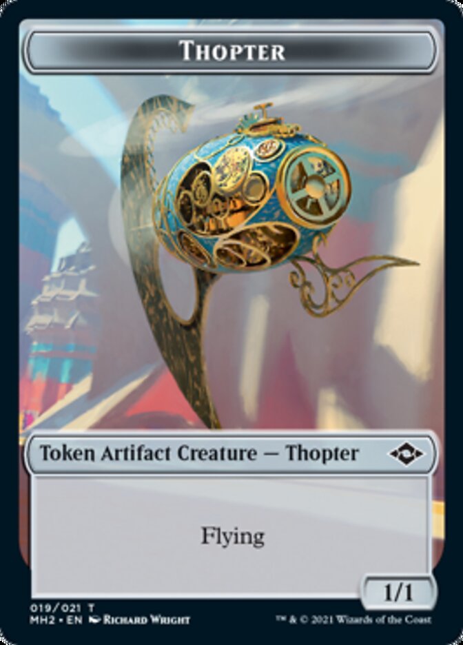 Thopter Token // Treasure Token (20) [Modern Horizons 2 Tokens] | D20 Games