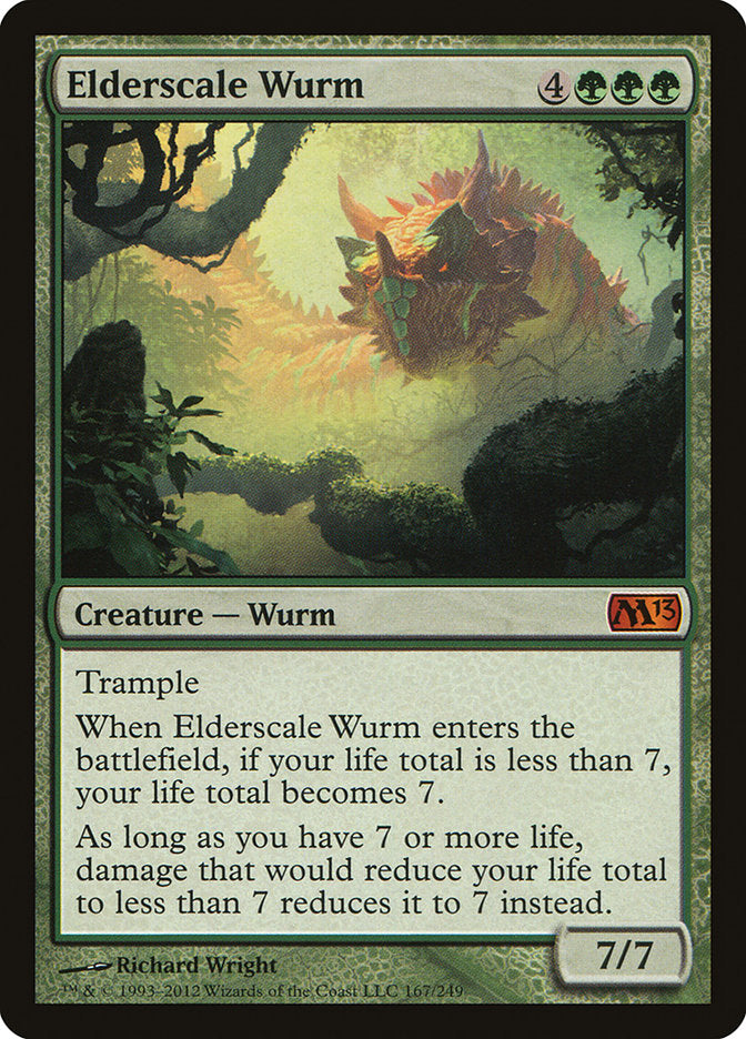 Elderscale Wurm [Magic 2013] | D20 Games