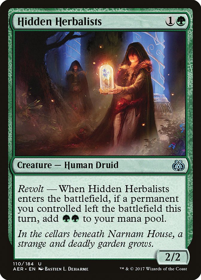 Hidden Herbalists [Aether Revolt] | D20 Games