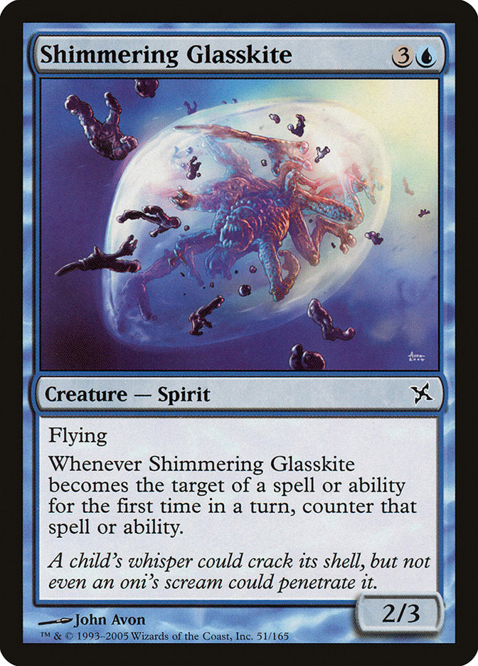 Shimmering Glasskite [Betrayers of Kamigawa] | D20 Games