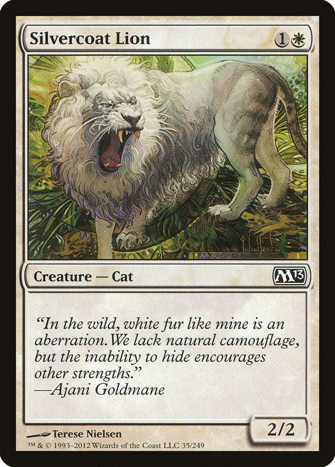 Silvercoat Lion [Magic 2013] | D20 Games