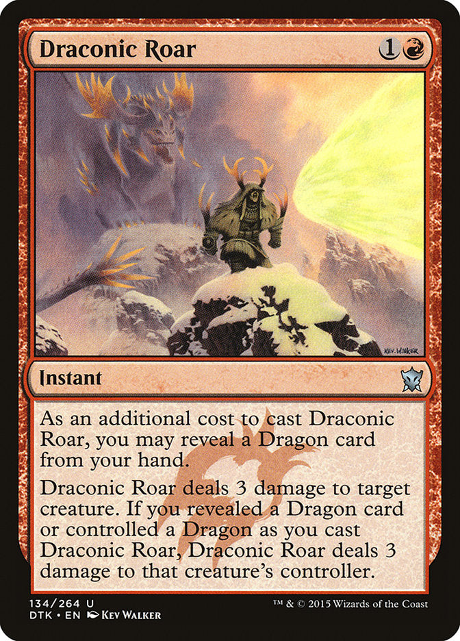 Draconic Roar [Dragons of Tarkir] | D20 Games