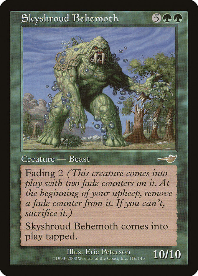 Skyshroud Behemoth [Nemesis] | D20 Games