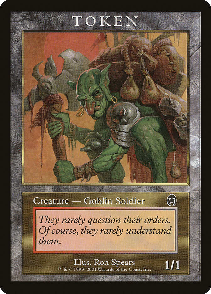 Goblin Soldier [Magic Player Rewards 2001] | D20 Games