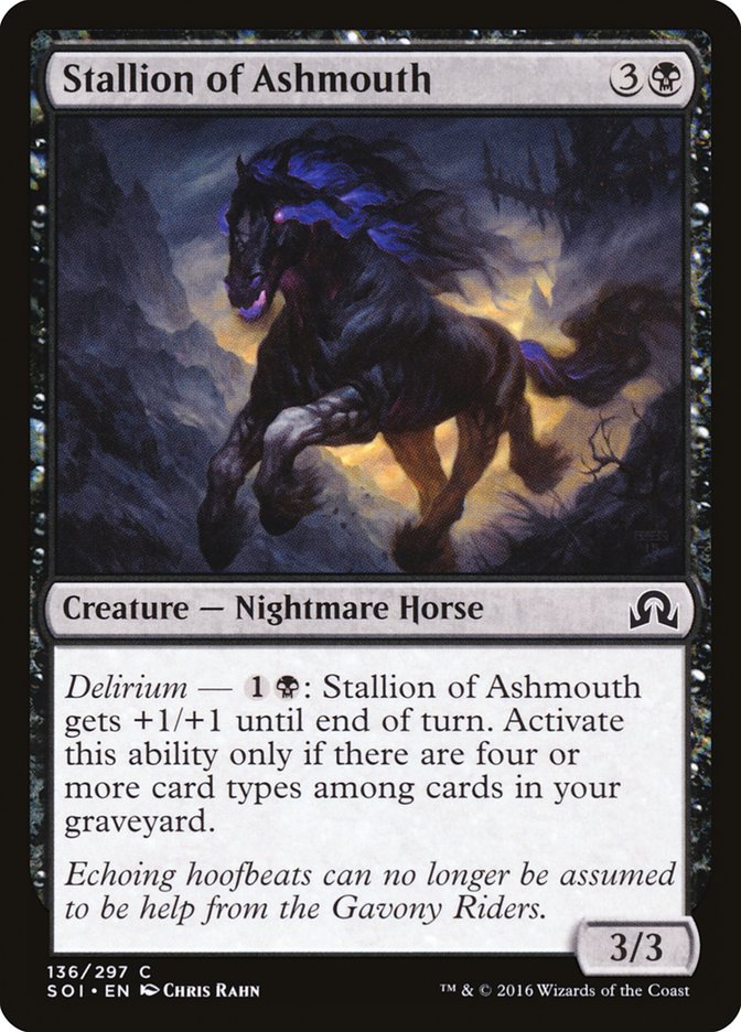 Stallion of Ashmouth [Shadows over Innistrad] | D20 Games