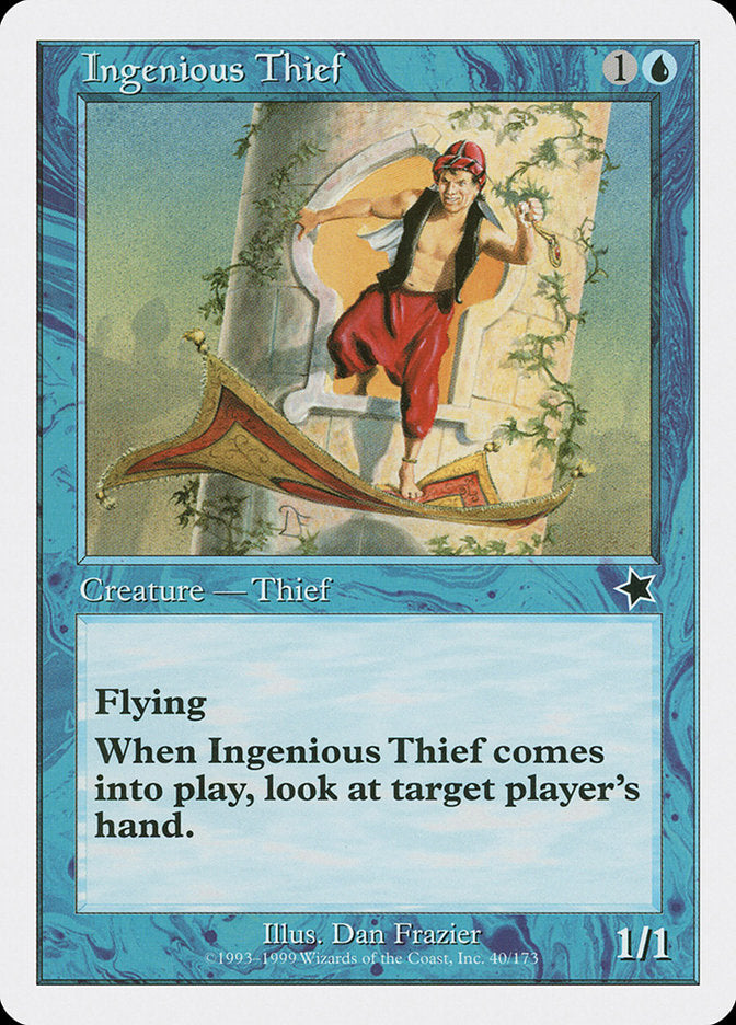 Ingenious Thief [Starter 1999] | D20 Games